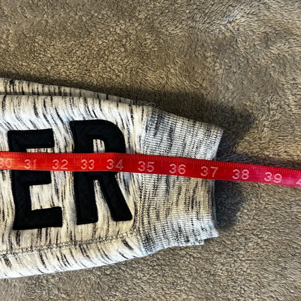 Hollister Gray Logo Joggers S Slim Fit Sweatpants Y2K Athleisure - Picture 9 of 11